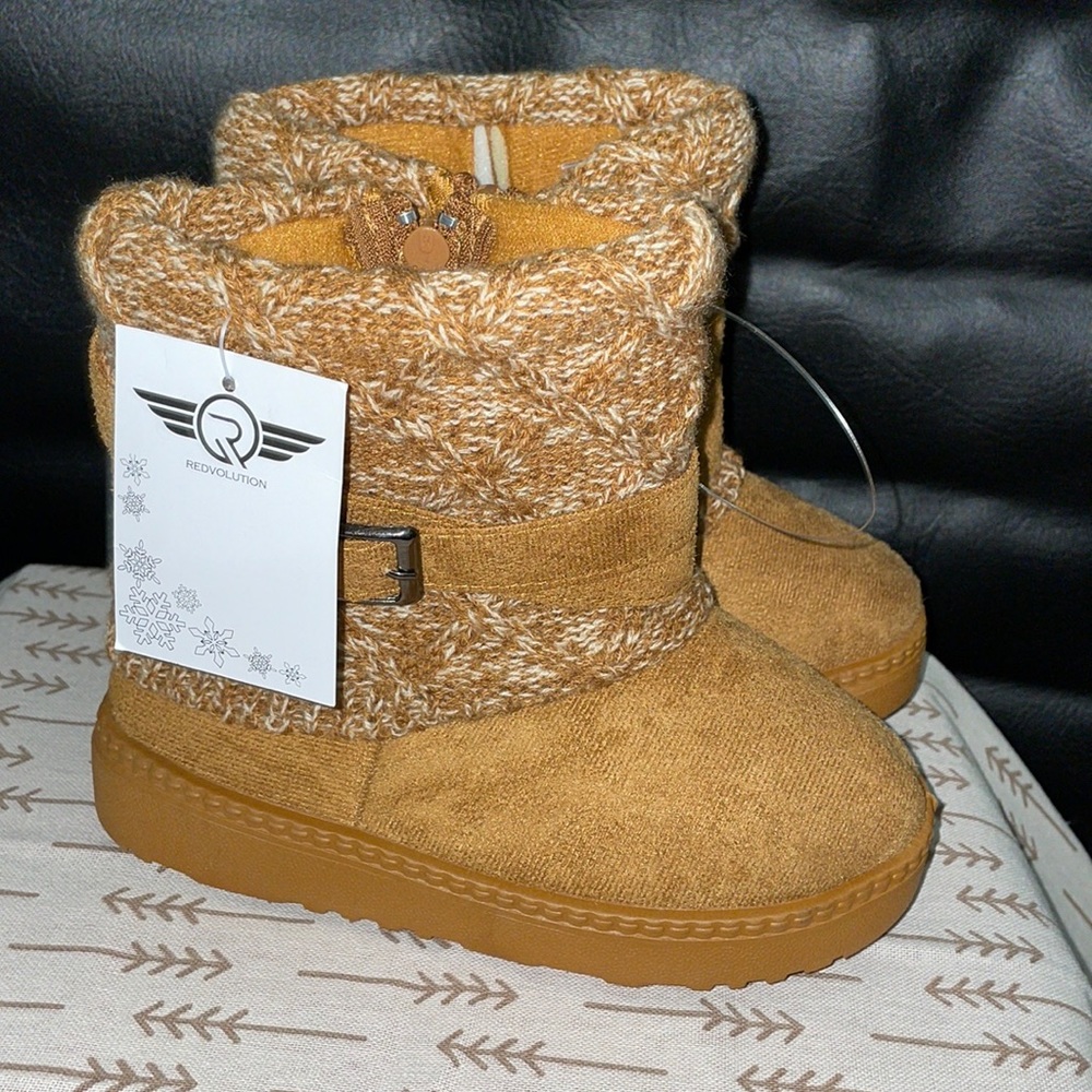 Redvolution size 12 brown ankle boots brand new